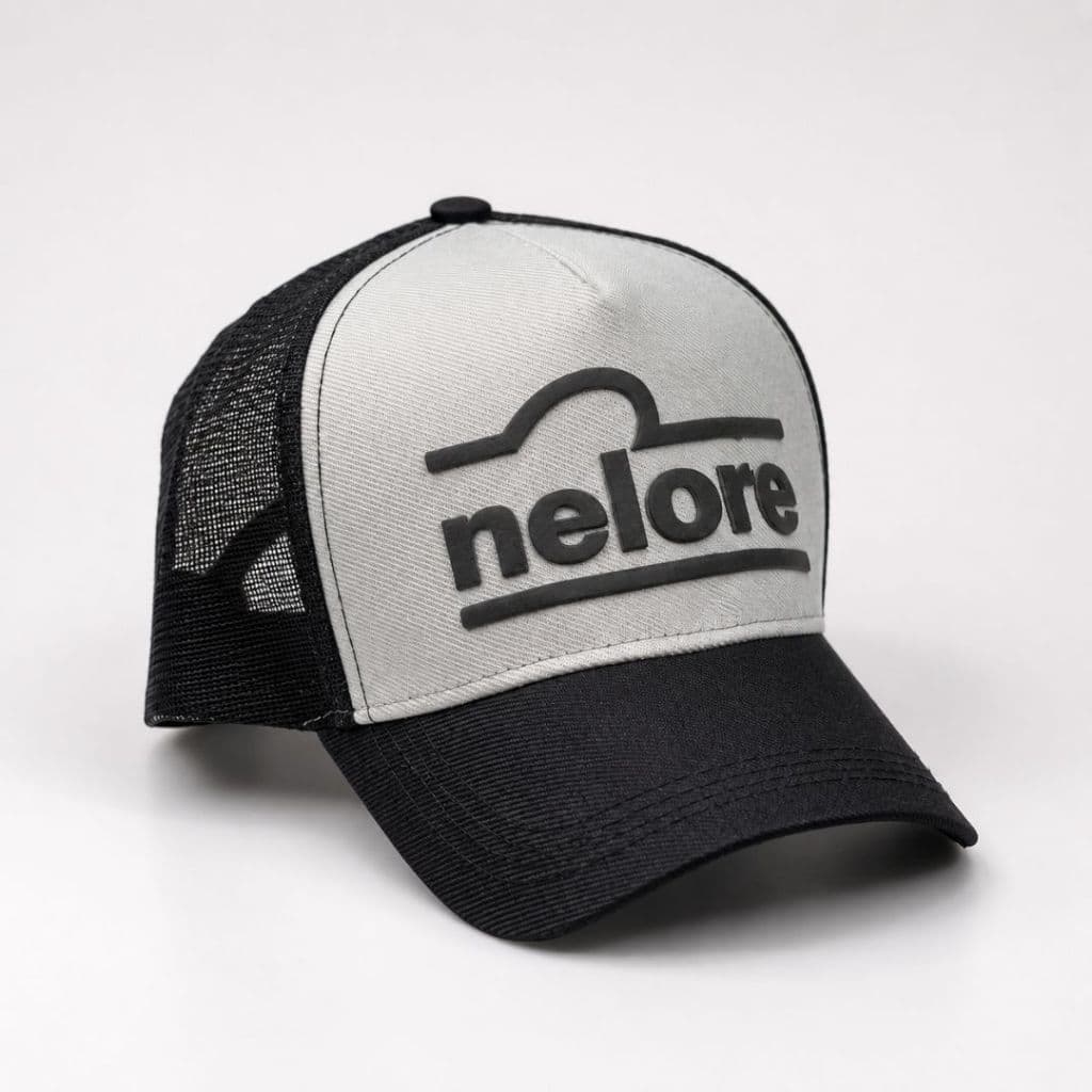 Boné Nelore Made in Roça Trucker Aba Curva