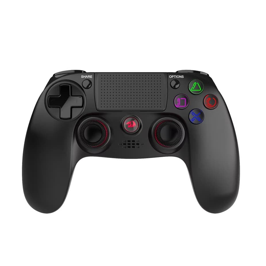 Controle Redragon PC G818 Juno Sem Fio para PS3/4 e PC - Preto