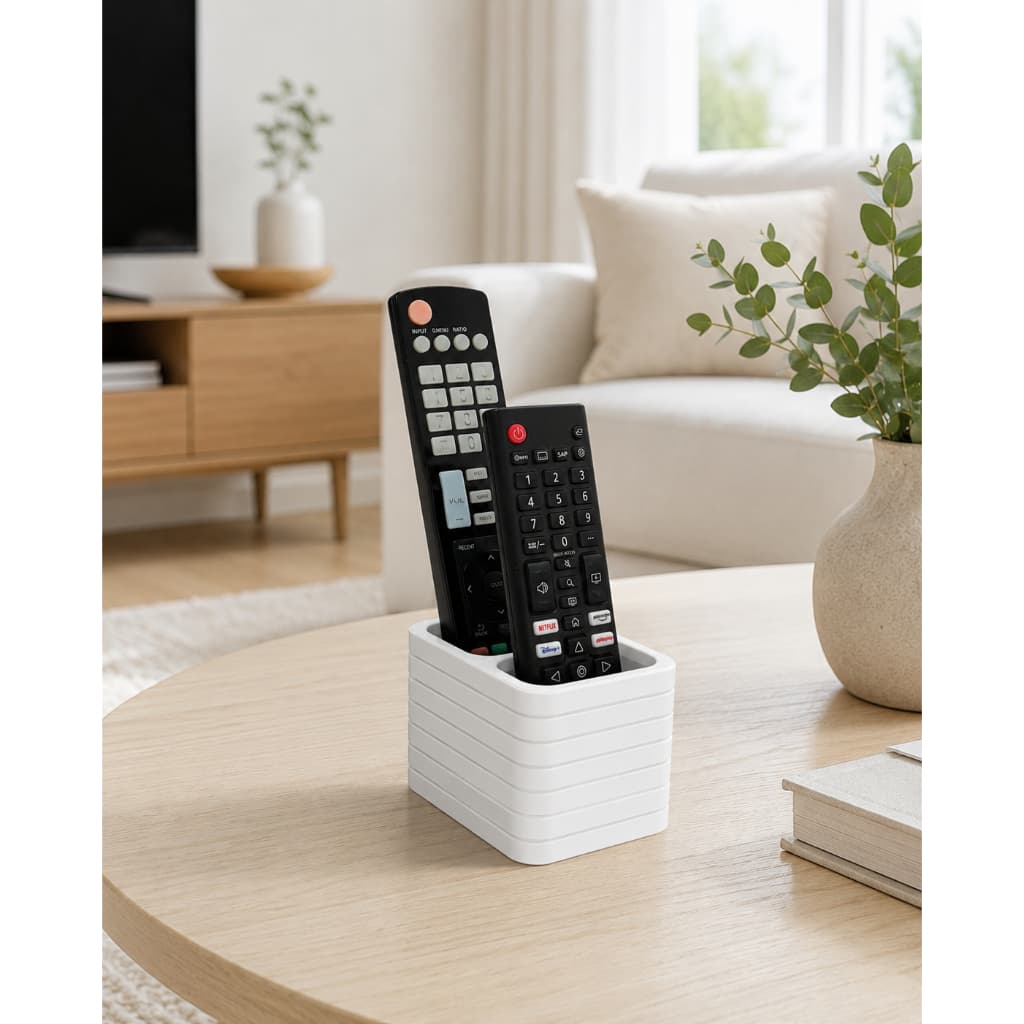 Porta Controle Remoto 1ou 2 divisórias - Ideal para Controles de Tv e Ar Condicionado | Organizador de Controle Remoto