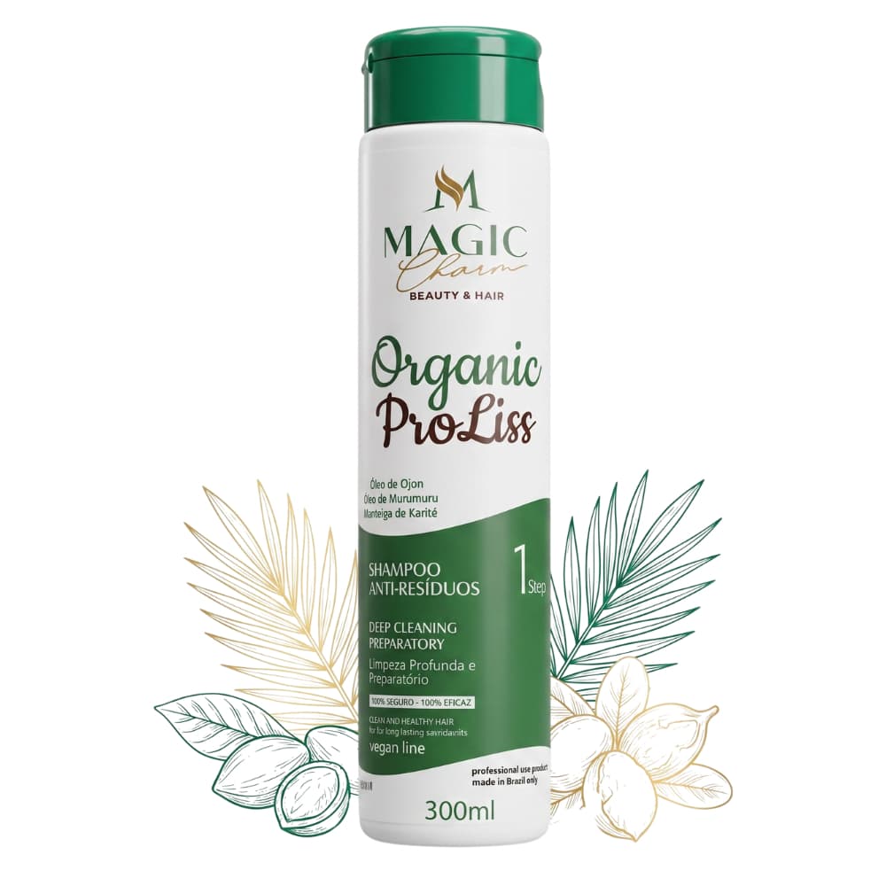 Magic Plus Organic Shampoo Anti Resíduo 300ml