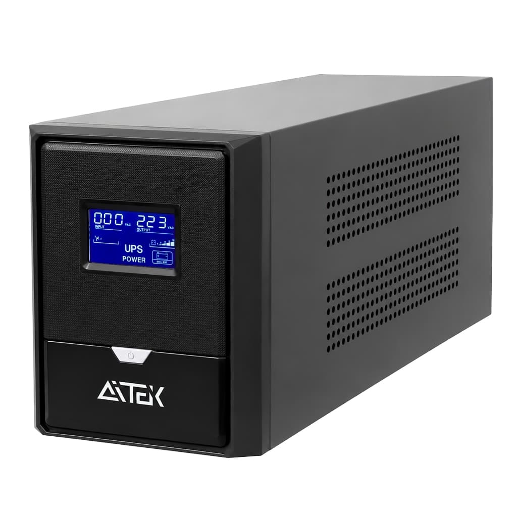 Nobreak 1200VA 720W Bivolt Automático Display LCD AVR Proteção Contra Surtos e Curto-Circuito