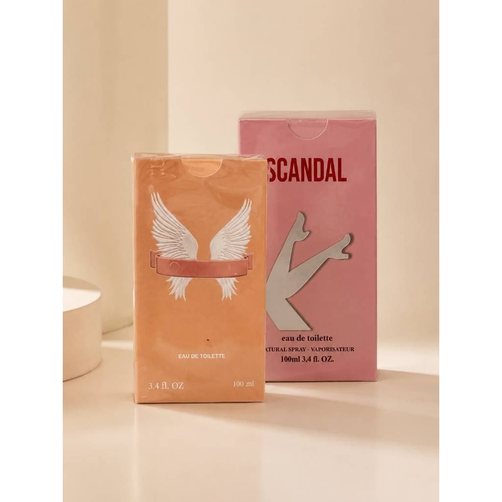 2 Perfumes Femininos 100ml EUA Spray Loção feminina scandallus olympcs