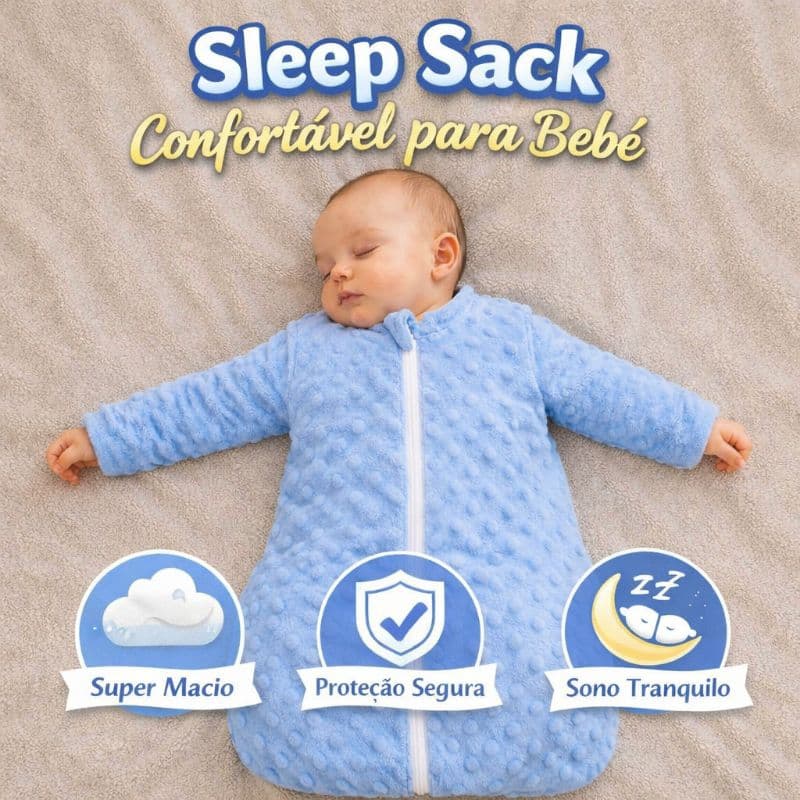Casulo infantil bebê menino menina premium Cobertura prática para bebê Sleep sack confortável quentinho para o frio