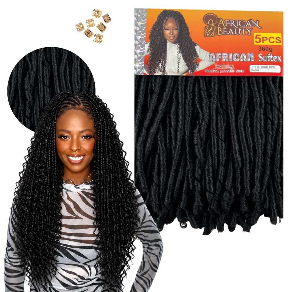 Aplique Cabelo Cacheado Nina Softex 360 Original Crochet Braids Penteado