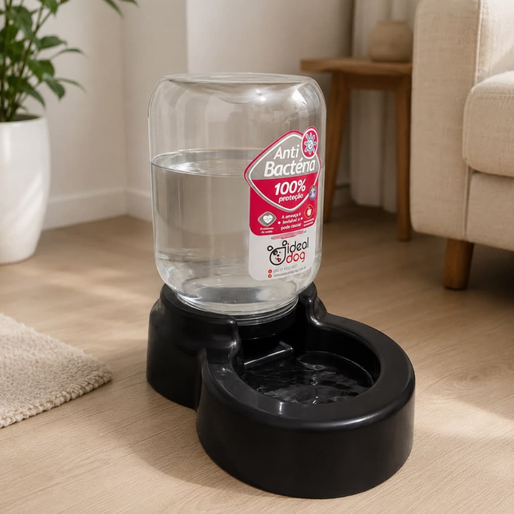 Bebedouro Automatico Cães Cachorros Gatos 3 Litro Premium Ideal Dog