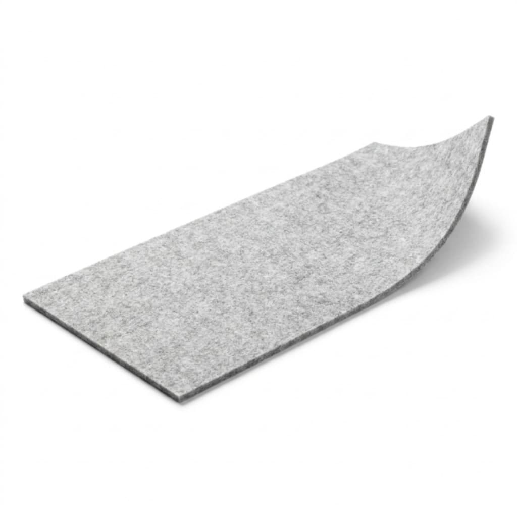 Feltro Protetor de Móveis Riscos Placa 20x48 Espessura 3mm para Cadeiras Mesas Sofás Autoadesivo