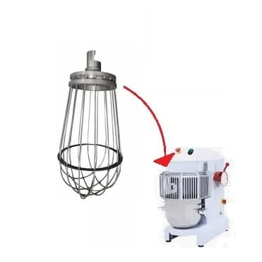 Misturador batedor globo batedeira planetária Metalúrgica Venâncio VBP 5 6 12 18 20 LITROS