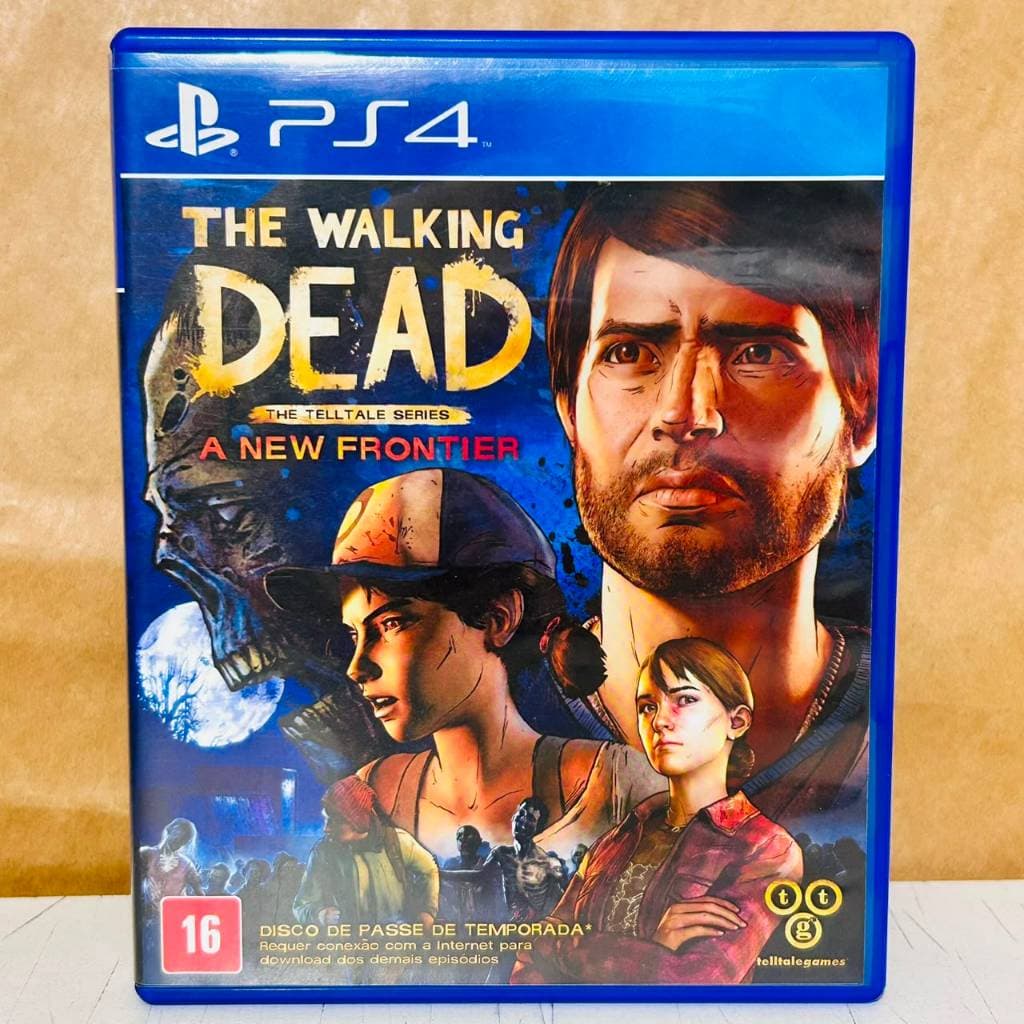 The Walking Dead A New Frontier Mídia Física Seminovo Original PS4