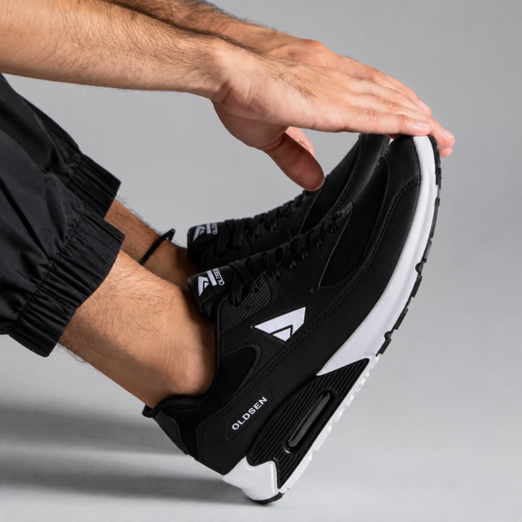 Tênis Masculino Casual Caminhada Academia Leve Confortável Dia a Dia Esporte Treino