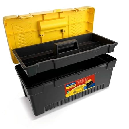 Caixa Plástica para Ferramentas 13" Tramontina MASTER com Trava Metálica