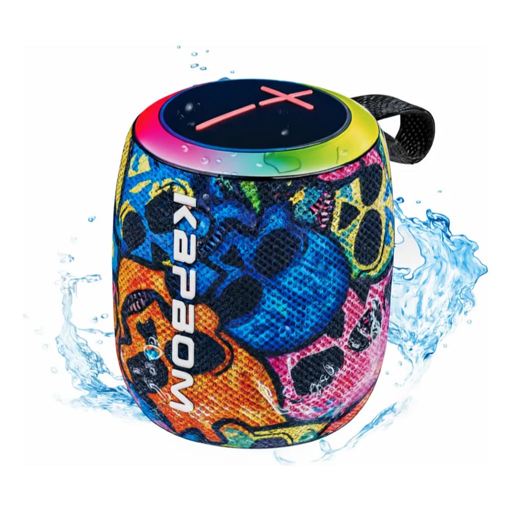 Caixa De Som Caveira 50w Bluetooth Rgb/tws/fm Ipx6