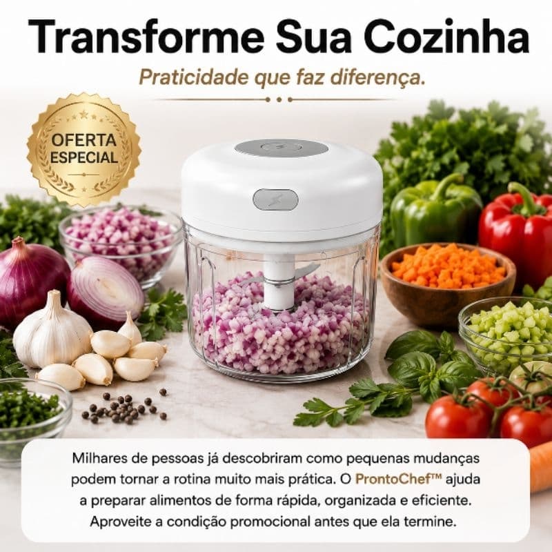 Mini Triturador Elétrico Recarregável USB 250ml Triturador de Alimentos Portátil 3 Lâminas Inox Alho Cebola Temperos Le