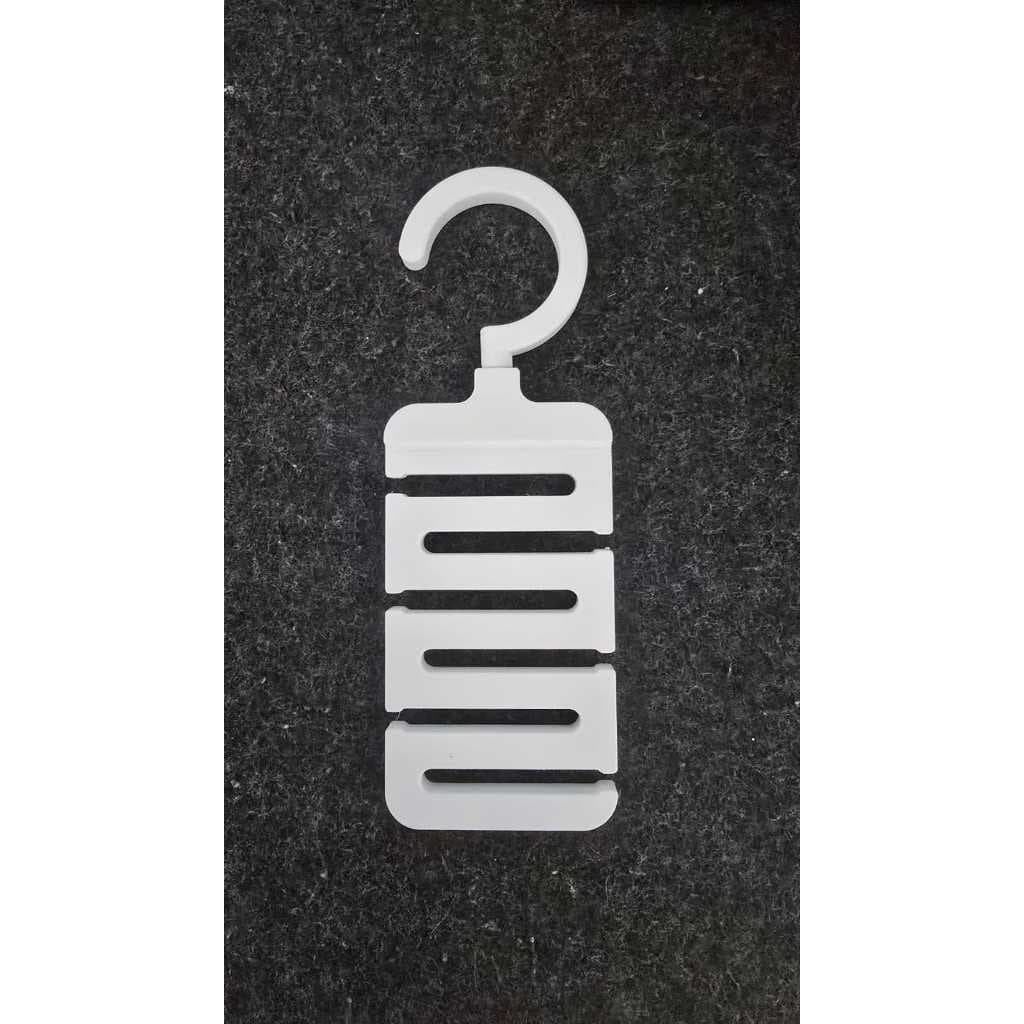 Suporte Organizador de Cintos para Guarda-Roupa – Cabide Porta Cintos com 5 Ganchos