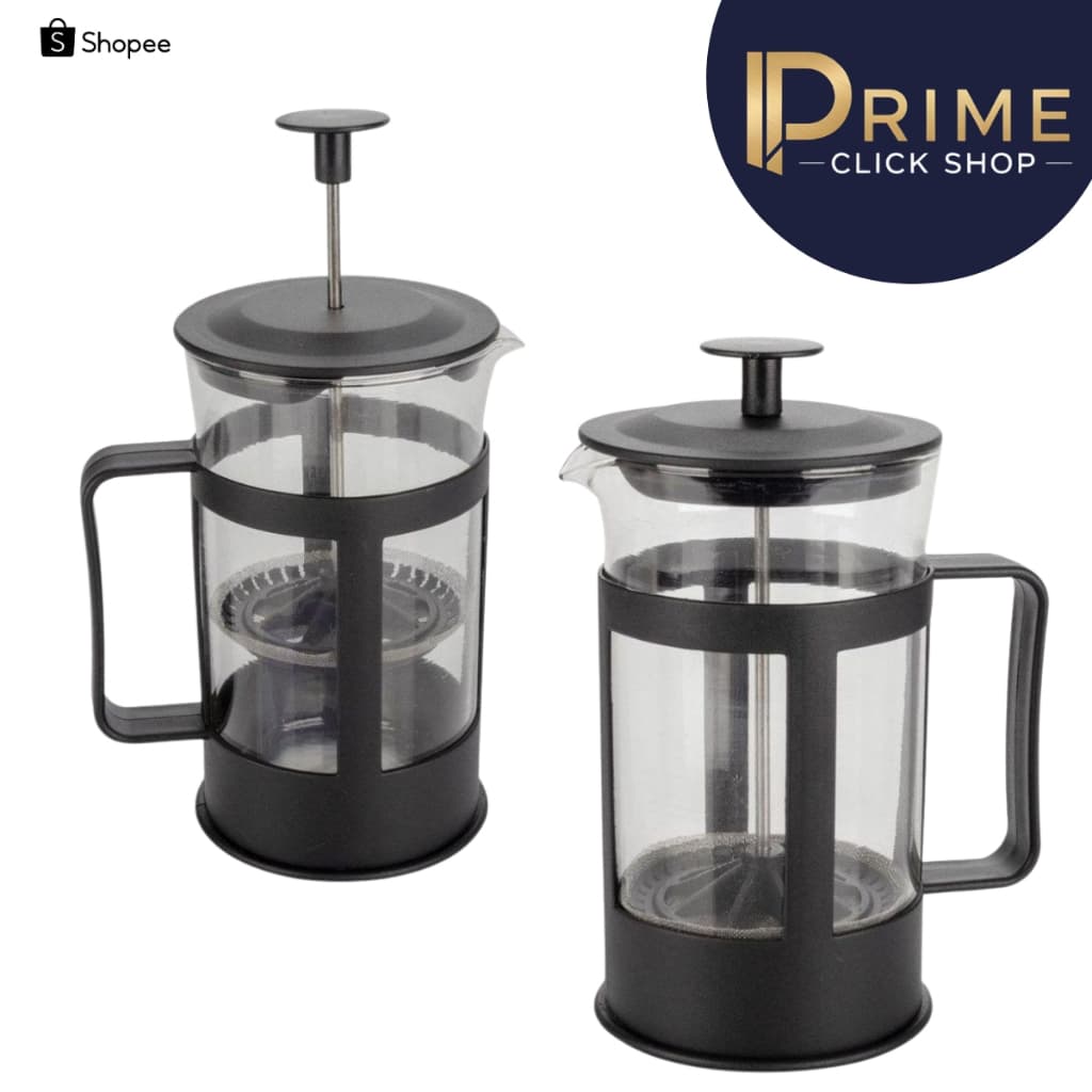 Cafeteira Francesa Prensa Francesa 300ml Café Chá Infusão Vidro Cremeira Portátil Preta ☕