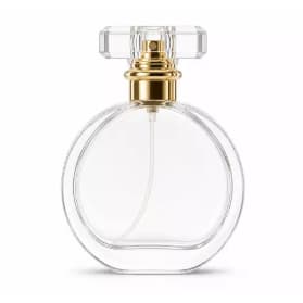 Frasco Rubi 50ml - Porta Perfume Dourado