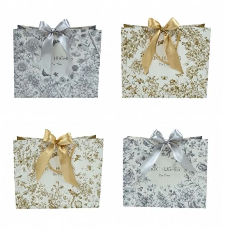 Sacola De Papel Para Presente Embalagem Presente 32x11x26cm