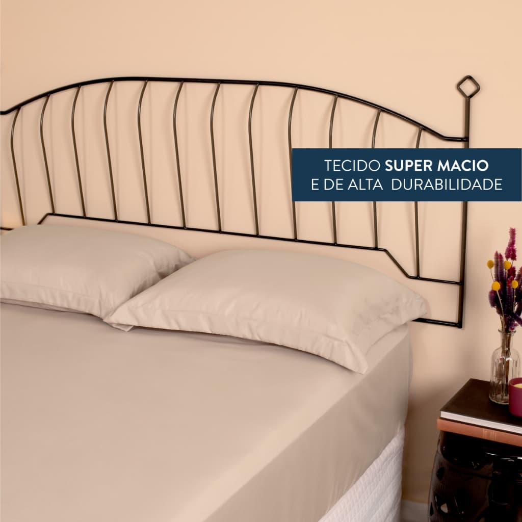 Jogo De Cama Percal 300 Fios Para Cama de Solteiro Várias Cores Cama Luxuosa