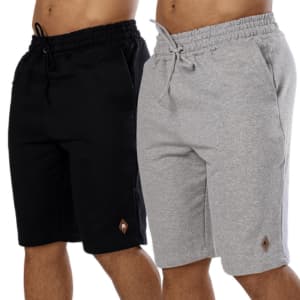 Kit 2 Bermudas Masculinas Tradicionais Bermudas Short Masculina Moletom 2 Peças