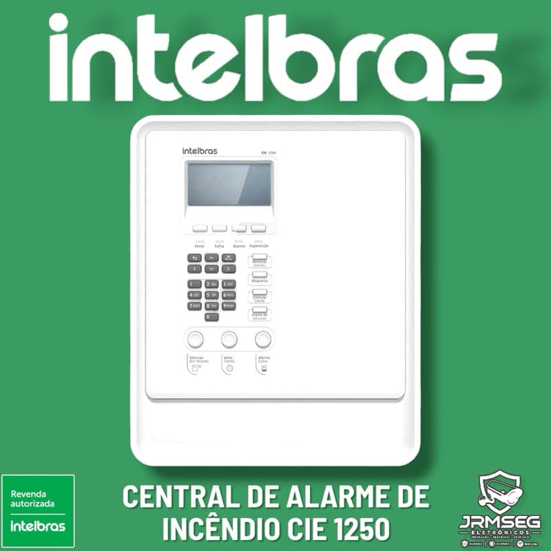 CIE 1250 Central de alarme de incêndio Intelbras