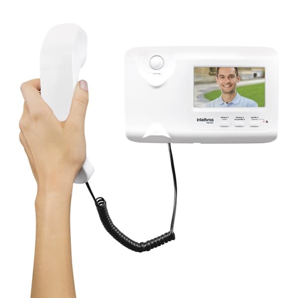 Video Porteiro Interno Ivr 1010 4520042 Intelbras Branco