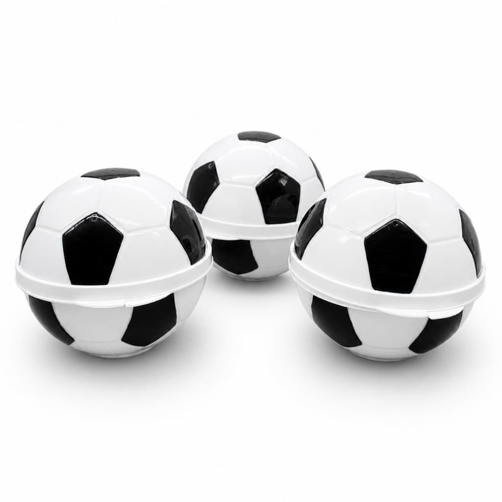 Kit 10 Porta Mix Bola De Futebol Pote Lembrancinhas Aniversário