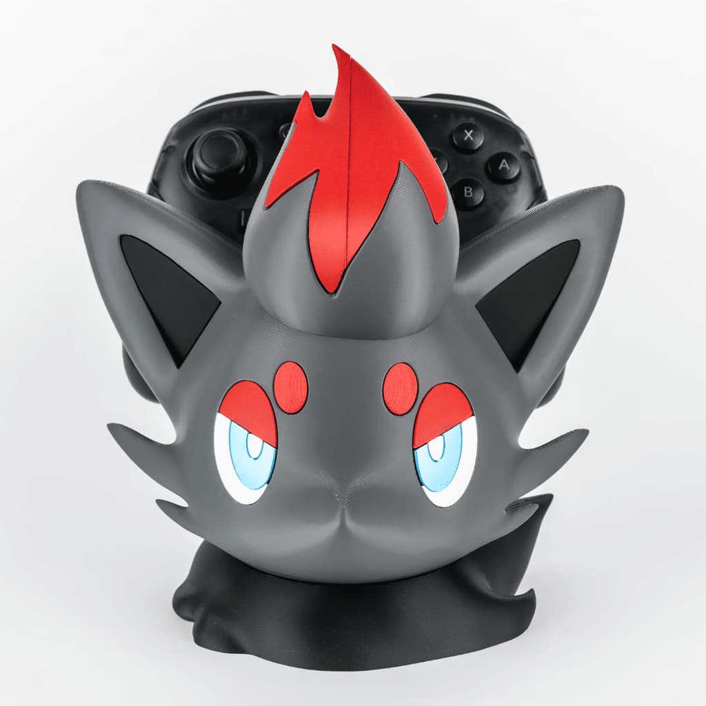 Suporte para Controle Pokémon Zorua | PS5, PS4, Xbox e Nintendo Switch Pro Controller