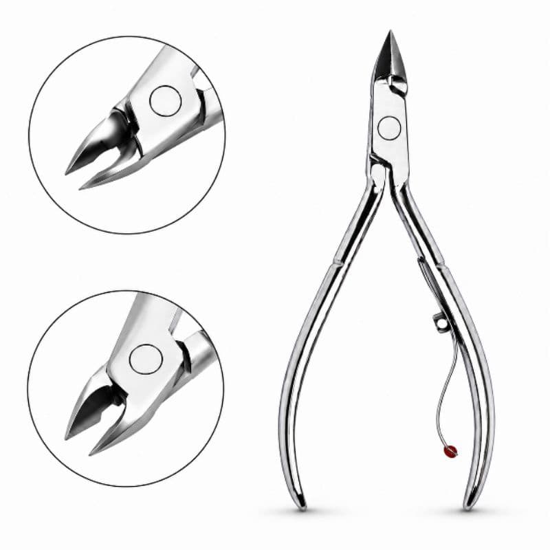 Alicate Cortador Unha Encravada Grossa Profissional Aço Inox Manicure Pedicure