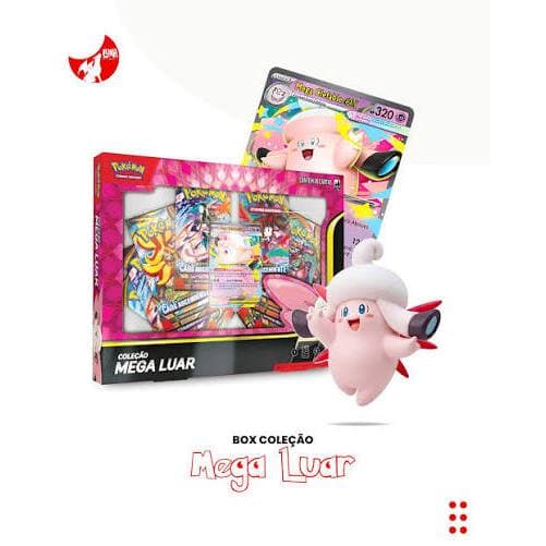 Pokémon TCG Box Mega Clefable EX Original Lacrada