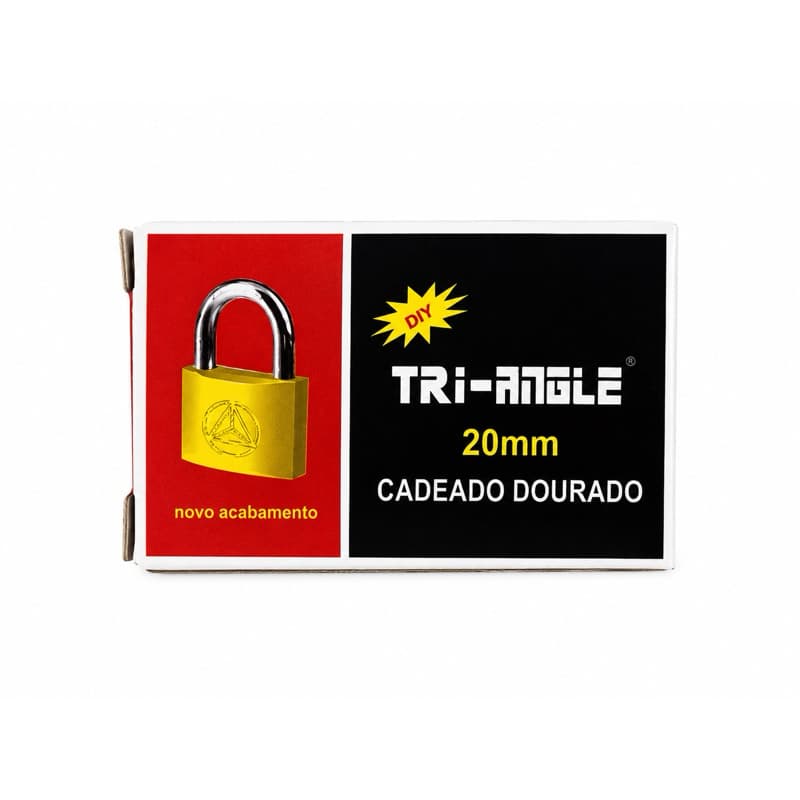 Kit 5 Cadeados 20mm para Armário, Mala e Mochila