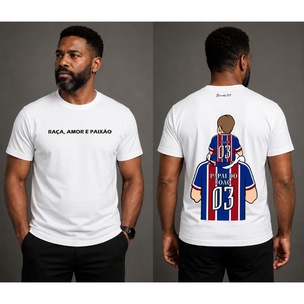 CAMISA PAI E FILHO