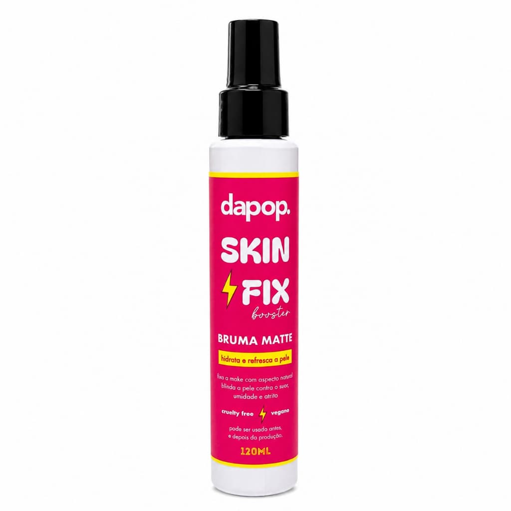 Bruma Matte Facial Fixadora Hidratação Maquiagem Duração Spray Poderosa Oleosidade Hidratante