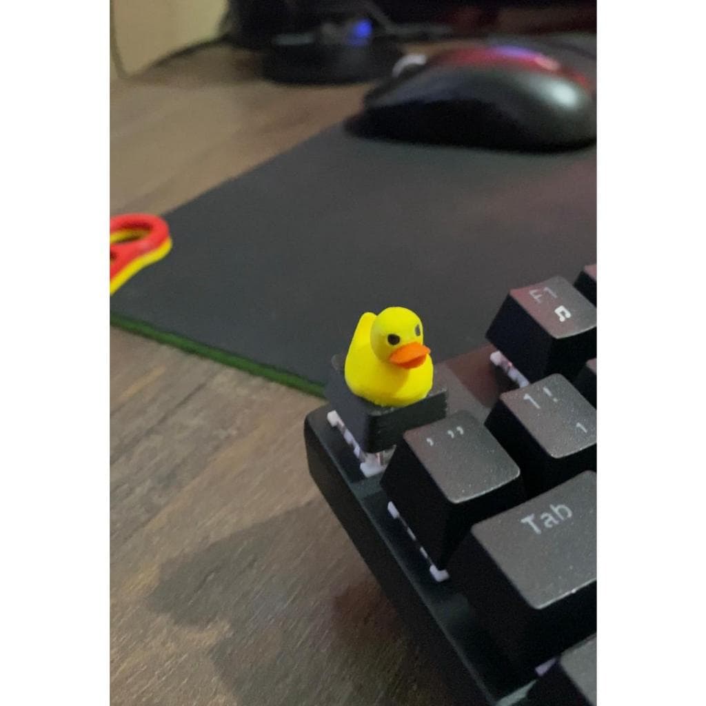 Keycap Patinho Amarelo ArcRaiders (Regular Duck) Cherry MX Teclado Mecânico Gamer Geek