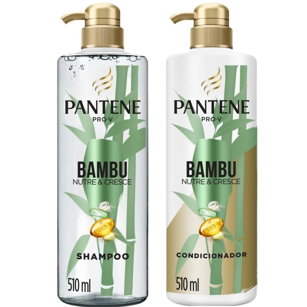 KIT SHAMPOO + CONDICIONADOR PANTENE BAMBU 510M