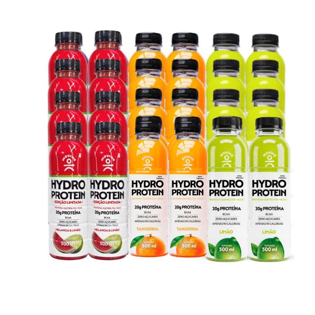Kit 24 Moving 500ml Com Bcaa