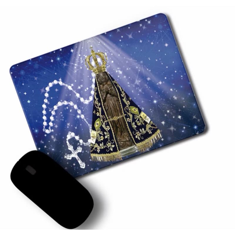 Mouse Pad Personalizado Nossa Senhora Aparecida emborrachado