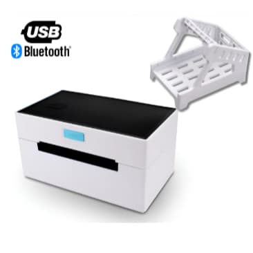 Impressora Térmica Etiqueta Adesiva Bluetooth Ios Android com suporte