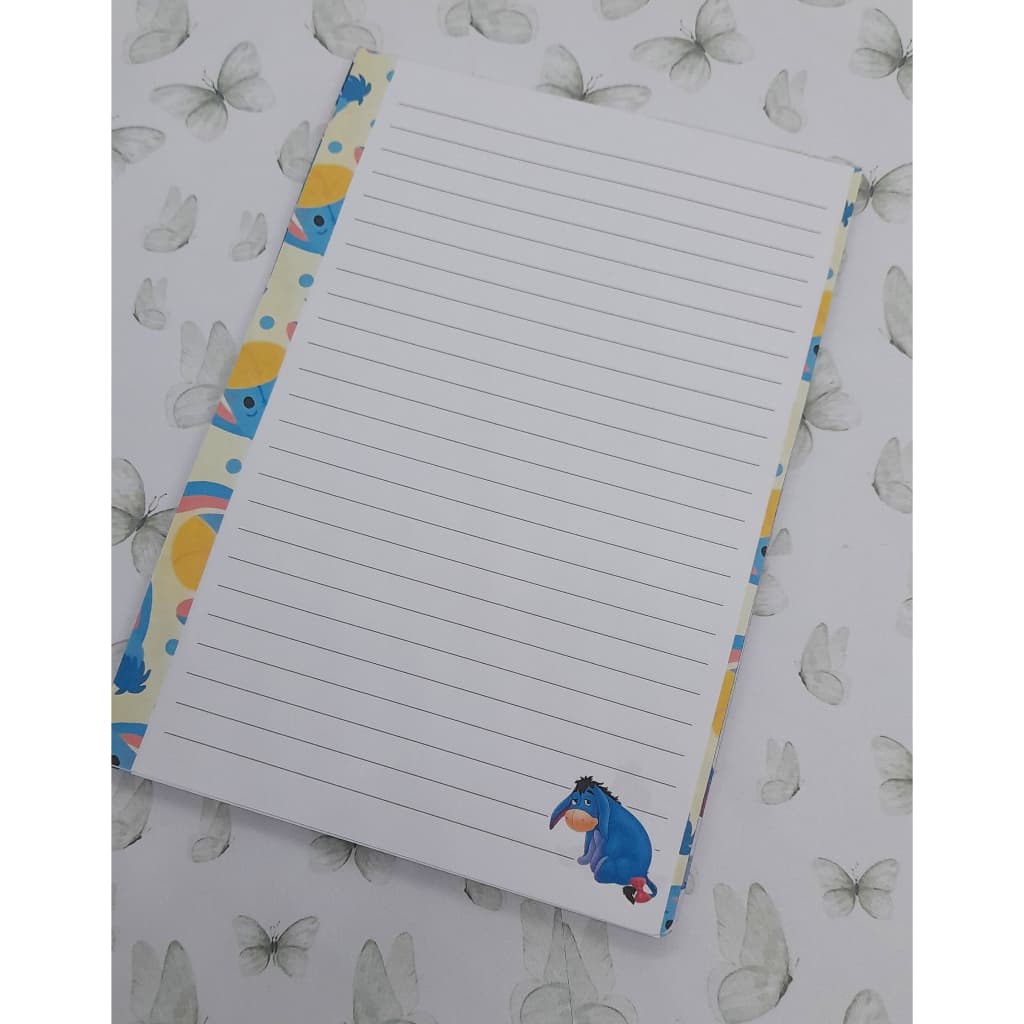 Bloco de Notas A5 - Pooh e Amigos (Winnie the Pooh, Urso, Ursinho, Papelaria Fofa, Edição Especial, Bloco de Notas) 🧸🍯