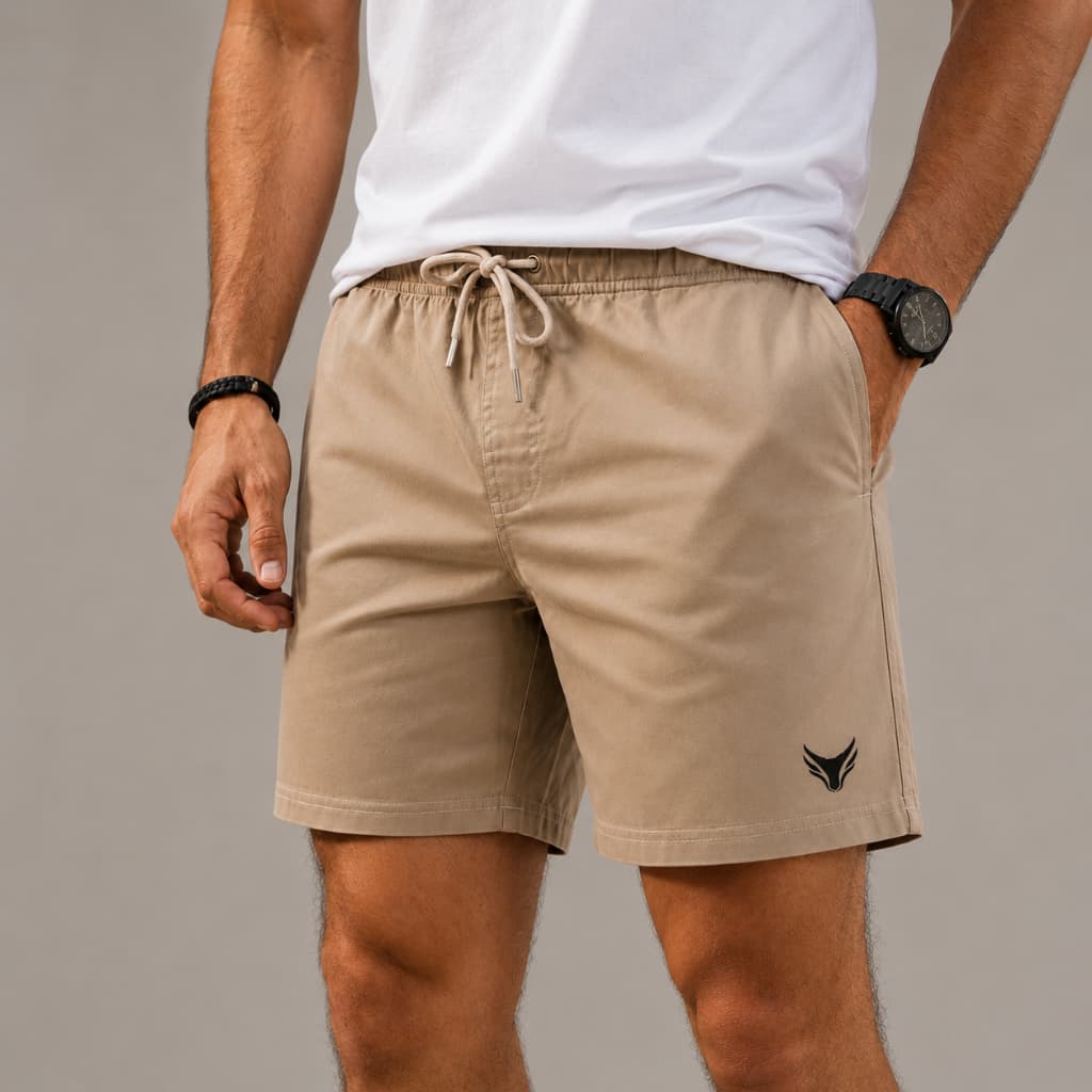 Short Mauricinho Sarja Masculino Bermuda Premium