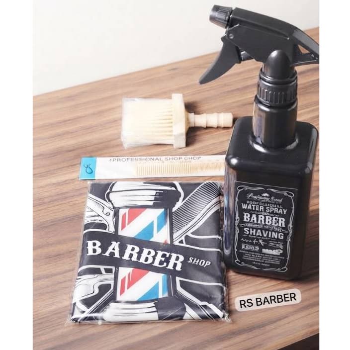 Kit Iniciante Barbeiro Profissional Acessórios para Barbearia Corte de Cabelo e Barba