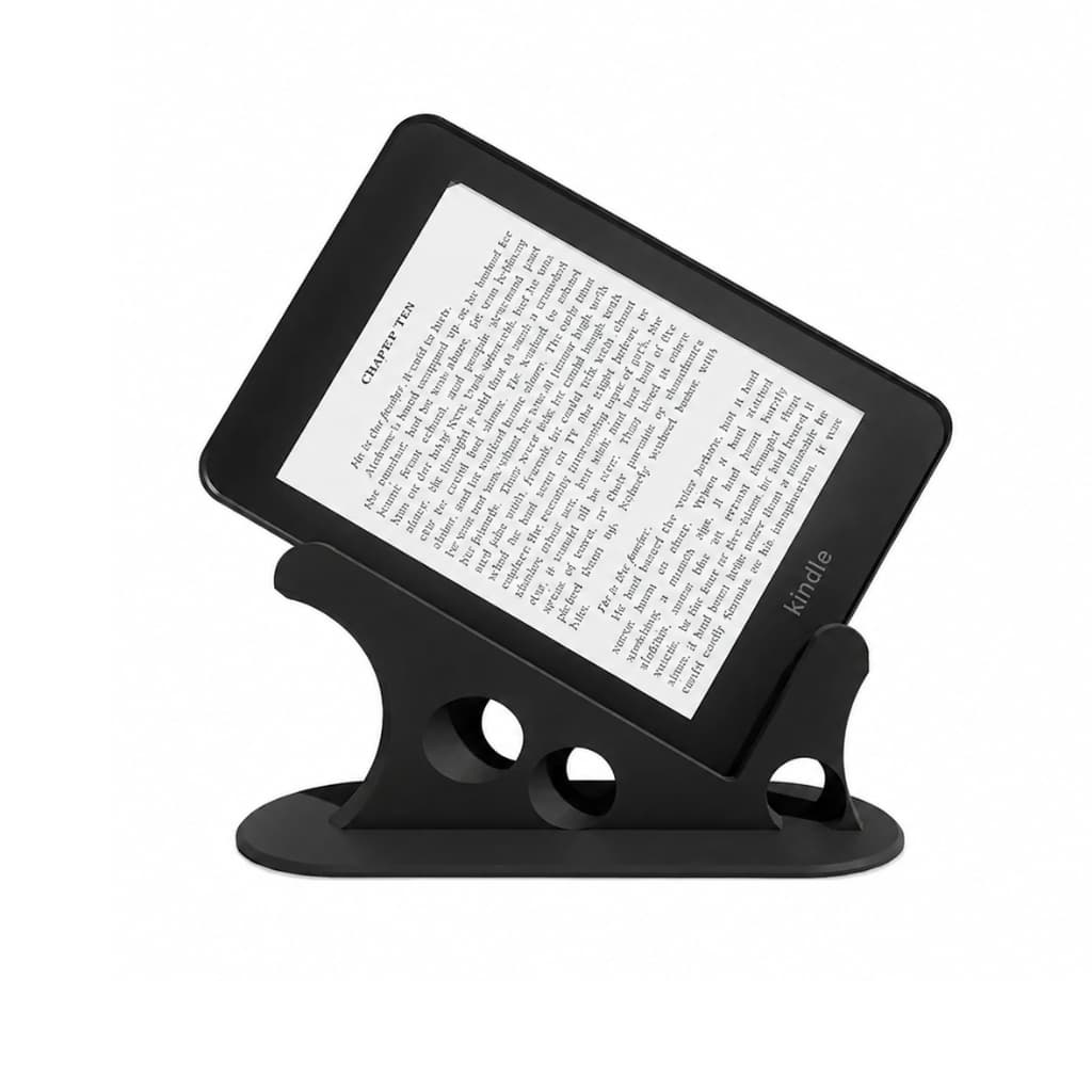 Suporte Ergonômico para Kindle – Apoio para Leitura Mãos Livres com Ângulo Confortável e Base Estável