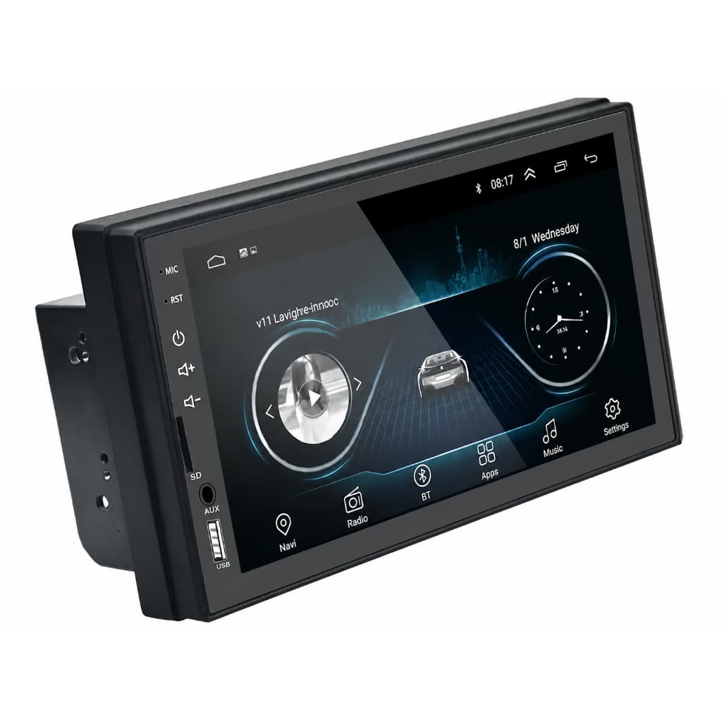 Central Multimídia 7pol Mp5 Android Gps Tv Wifi Bt Usb Sd