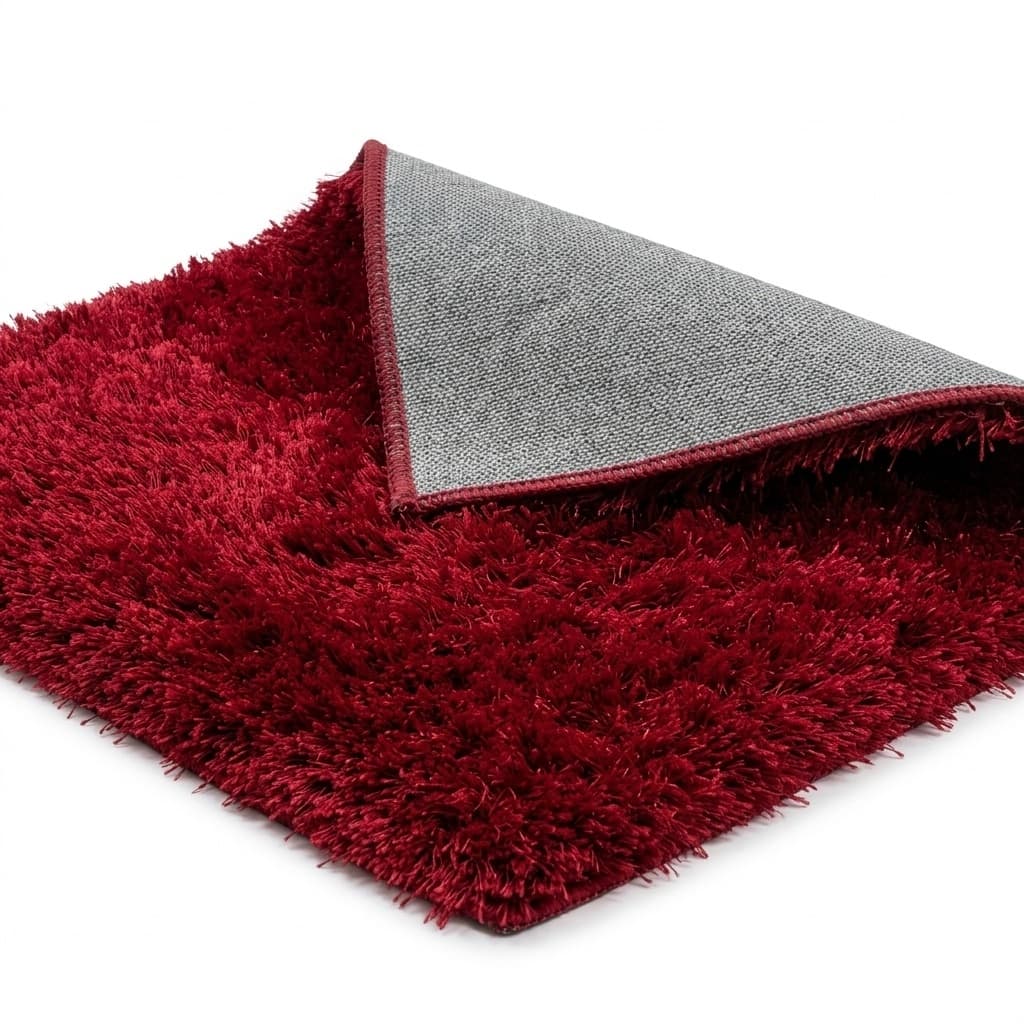 Tapete Fio de Seda Felpudo Passadeira Cores 50x75cm Resistente Quarto Sala Porta