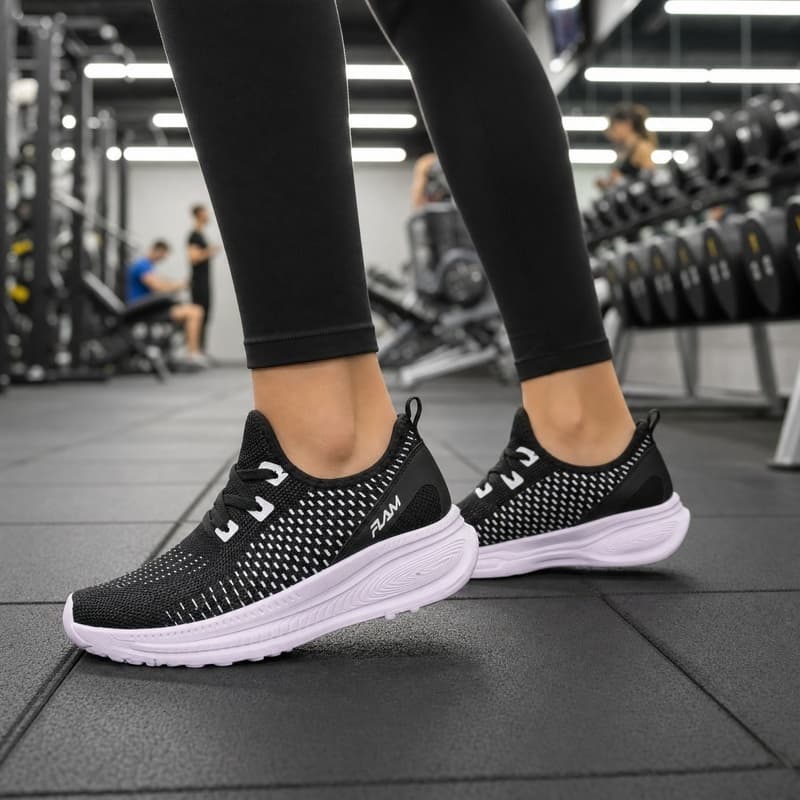 Tênis Feminino e Masculino Calce Fácil Confortável Leve Esportivo Para Academia Corrida Caminhada