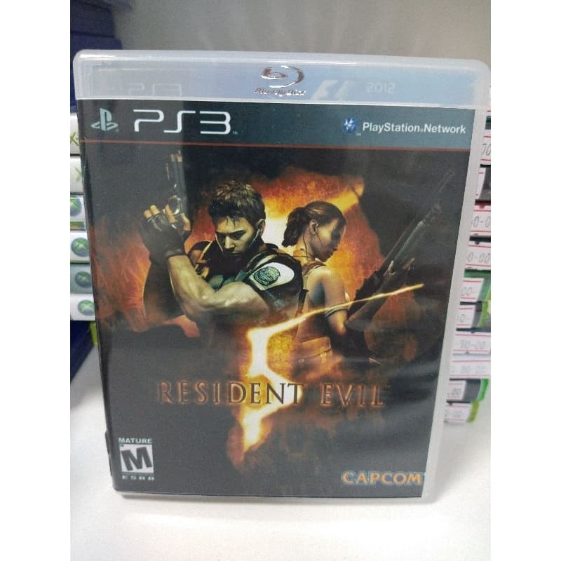 Resident Evil 5 PS3 Mídia Física Original (ENCARTE REIMPRESSO)