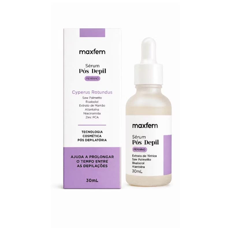 Sérum Pós Depil - Inibidor de Pelos Maxfem