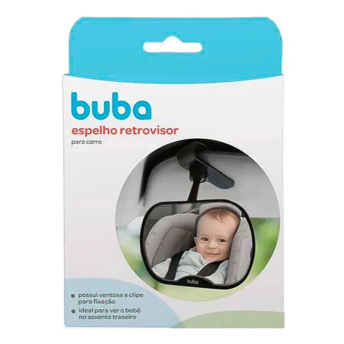 Espelho Retrovisor Carro Ver Cadeirinha Bebê Conforto- Buba