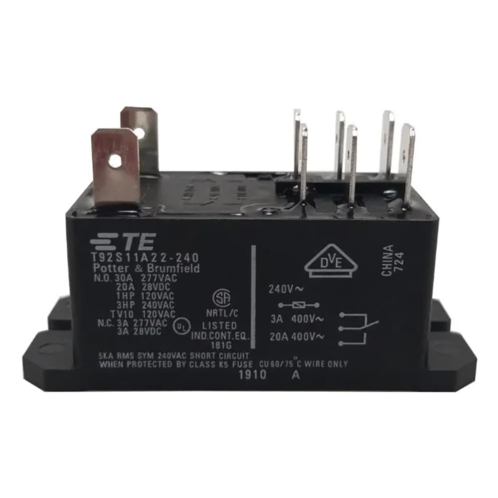Rele 240v 30a Condensador Ar Condicionado 18k - 30k 35419116