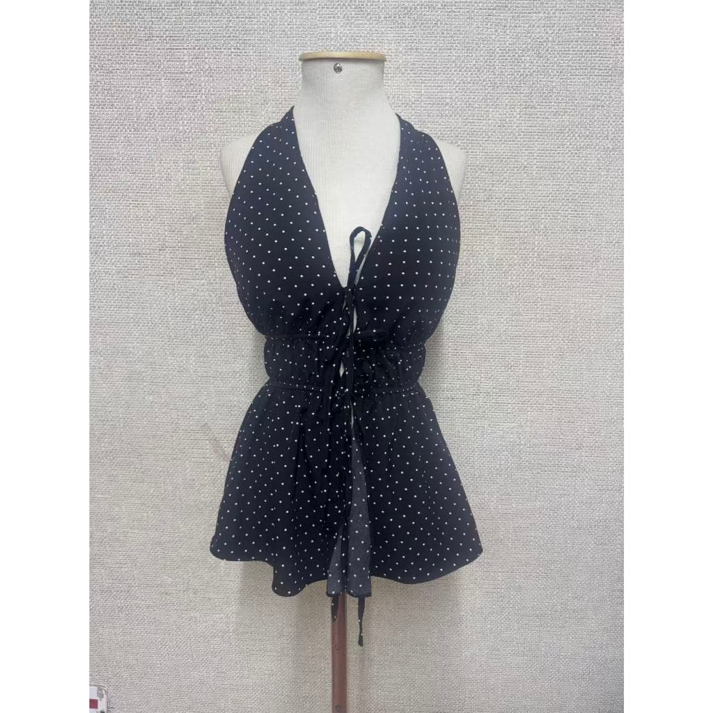 Blusa Tomara Que Caia Feminino Elegante Sem Bojo Ombro Cropped Bainha Tricot Premium Verão Modal