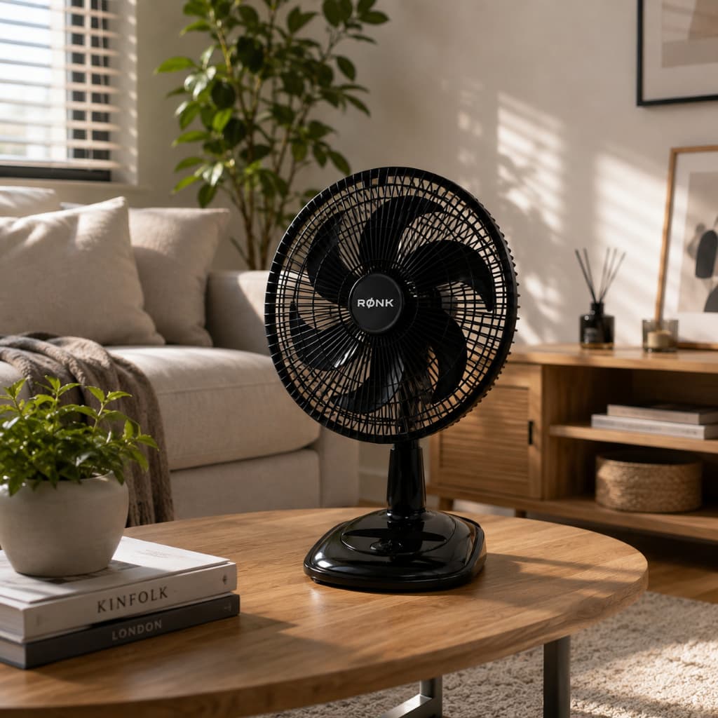 Ventilador 40Cm De Mesa 220V Preto 126W De Potência