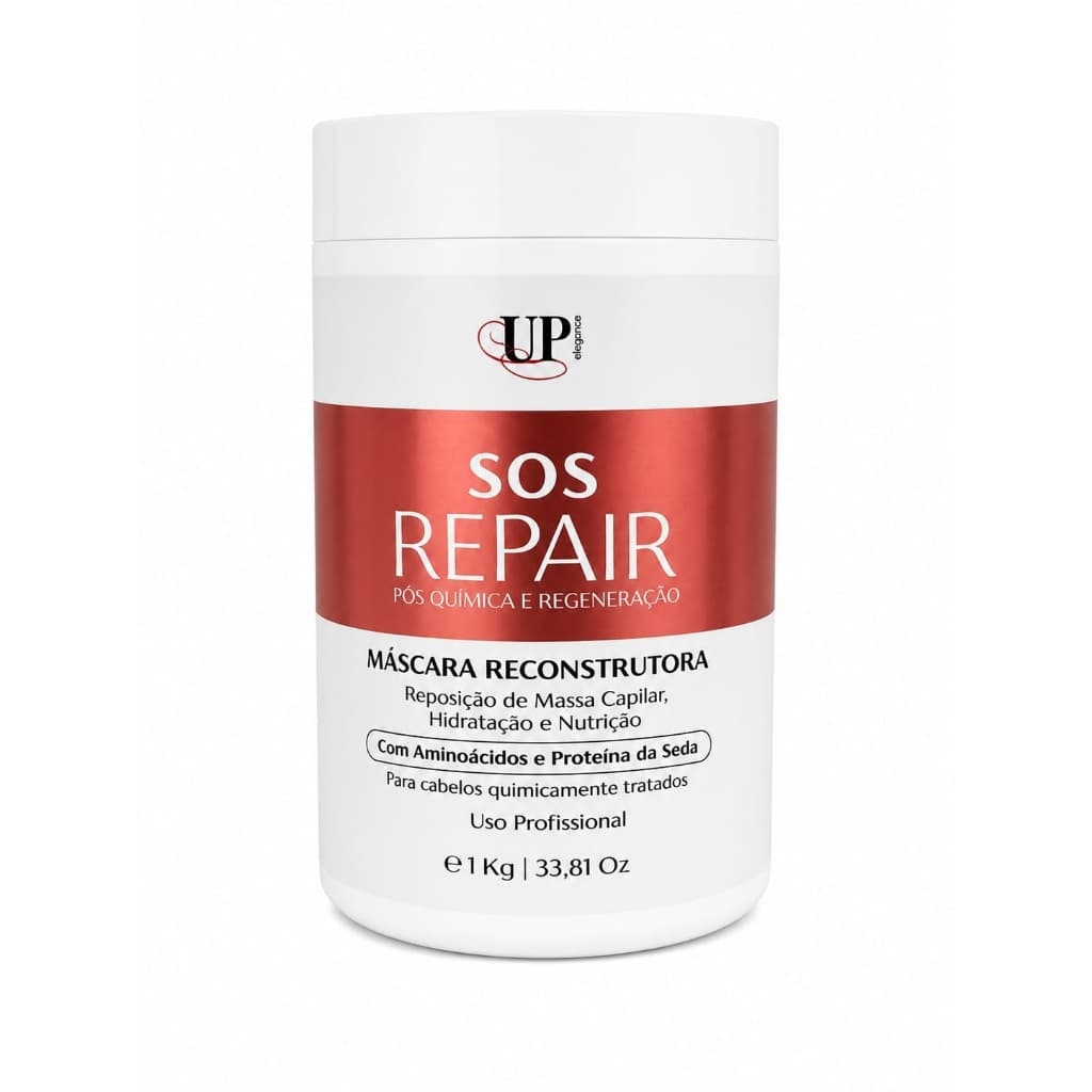 UP Élegance Máscara Cronograma SOS Repair Essência Pós-Química 1KG
